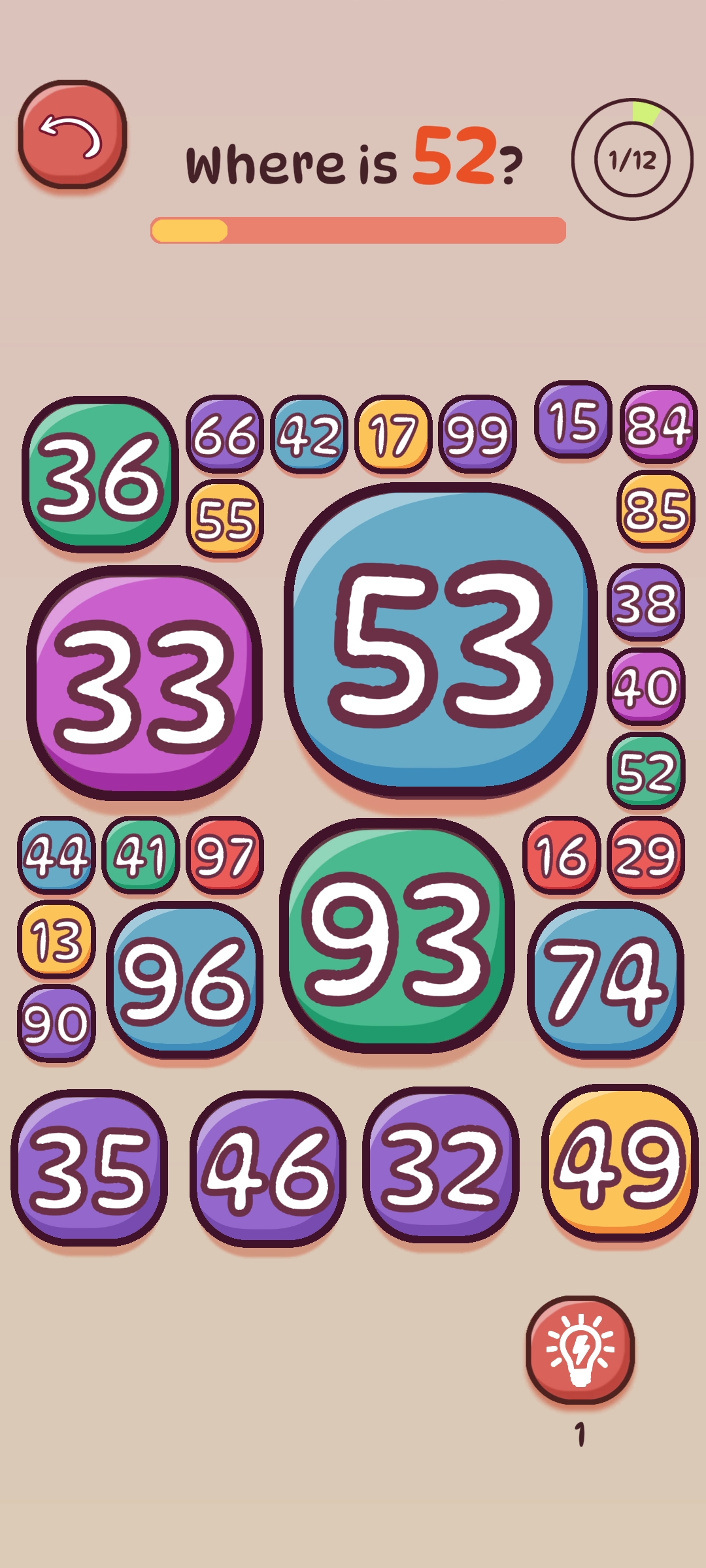 Find Number Game Screenshot